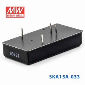 SKA15A-033  15W  9~18V  输入 3.3V  稳压单路输出明纬DC-DC转换模块电源