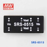 SRS-0515  0.5W  5V-15V  稳压单组输出明纬DC-DC转换模块电源