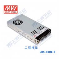 LRS-300E-5 300W 180-264VAC输入5V60A单路输出经济超薄型低空载损耗明纬开关电源