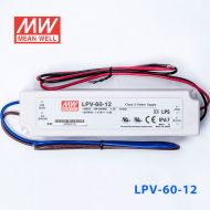 LPV-60-12    60W   12V   5A明纬牌恒压输出IP67防水塑壳LED照明电源