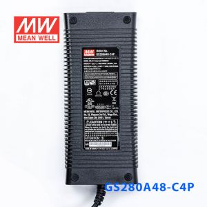 GS280A48-C4P 280W 48V5.84A 输出绿色能源明纬电源适配器(三线插口)