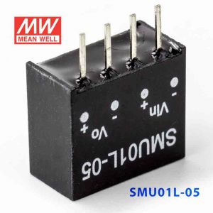 SMU01L-05  1W   5V-5V  非稳压单路输出明纬DC-DC转换模块电源