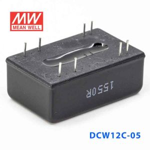 DCW12C-05  12W  36~72V  输入 ±5V  稳压双路输出明纬DC-DC转换模块电源