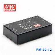 PM-20-12  20W  12V 1.8A  微漏电塑封单路输出板上型医用明纬开关电源