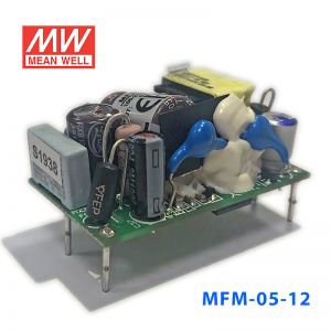 MFM-05-12台湾明纬5W 80~264V输入 12V0.42A输出医疗基板型电源