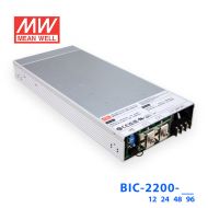 BIC-2200-48CAN台湾明纬48V45A输出180~264V输入AC-DC具能量回收功能之交直流双向电源