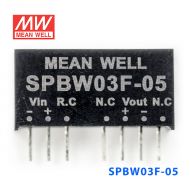 SPBW03F-05 3W 9~36V 转 5V 0.6A 稳压单路输出DC-DC模块电源
