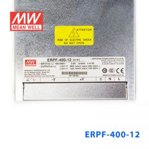 ERPF-400-12  400W 12V 30A   单路输出封闭型带PFC功能明纬开关电源