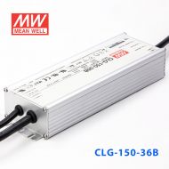 CLG-150-36B  150W  36V 4.2A 恒压+恒流PFC高效铝壳IP67防水LED电源(输出端控制线电阻调光)