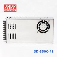 SD-350C-48  350W  36~72V  输入 48V 7.3A  输出有外壳明纬DC-DC转换电源