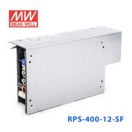 RPS-400-12-SF 400W 12V 33.3A   单路输出PFC微漏电流低空载损耗侧置风扇机壳型医用明纬开关电源