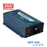 NPP-450-24明纬28.8V13.5A输出453.6W超宽输出充电器&电源供应器二合一