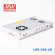 LRS-350-24 350W 24V14.6A输出（输入电压开关选择型)明纬超薄高性能开关电源 