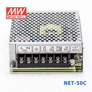 NET-50C  50W +5V 5A +15V 2A -15V 0.7A  三路输出明纬开关电源(NE系列)