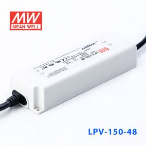 LPV-150-48 150W 48V3.2A明纬牌恒压输出IP67防水塑壳LED照明电源
