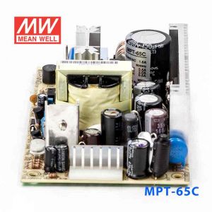MPT-65C  65W +5V 7A  +15V 2.6A  -15V 0.7A  三路输出微漏电医用无外壳明纬开关电源