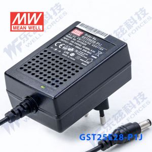 GST25E28-P1J 25W 28V0.89A高效能低空载损耗绿色节能欧规适配器