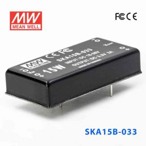 SKA15B-033  15W  18~36V  输入  3.3V  稳压单路输出明纬DC-DC转换模块电源
