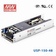 USP-150-48 150W 48V3.2A 单路输出U形支架带PFC功能明纬开关电源