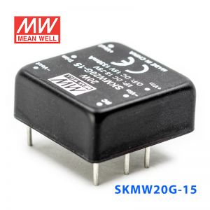 SKMW20G-15 20W 18~75V 转 15V 1.33A 非稳压单路输出DC-DC模块电源