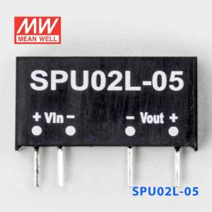 SPU02L-05  2W  5V-5V  非稳压单路输出明纬DC-DC转换模块电源