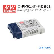 LCM-60DA 60W DALI界面/点动调光多档输出恒流电源