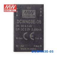 DCWN03E-05 3W 4.5~9V 转 ±5V 0.3A 非稳压双路输出DC-DC模块电源