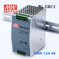 DRH-120-48 120W 48V2.5A 高电压单相输入单路输出DIN导轨安装明纬开关电源