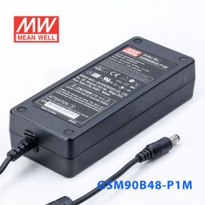 GSM90B48-P1M 90W 48V1.87A输出明纬高能效医疗型外置桌面型电源适配器