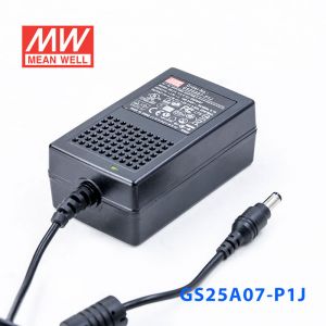 GS25A07-P1J 25W 7.5V3A 输出绿色能源明纬电源适配器(三线插口)