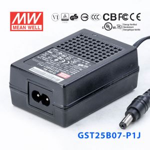 GST25B07-P1J 22W 7.5V2.93A高效能低空载损耗绿色节能桌上型适配器