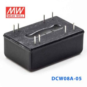 DCW08A-05  8W  9~18V  输入 ±5V  稳压双路输出明纬DC-DC转换模块电源