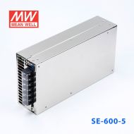 SE-600-5 600W 5V100A 单路输出明纬电源(SE系列-内置有外壳) 