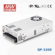 QP-320D  320W  +5V 20A +12V 10A +24V 5A -12V 2A  四路输出PFC电源