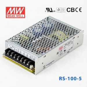 RS-150-5 150W 5V26A 单路输出明纬电源(G3系列-高性能内置有外壳)