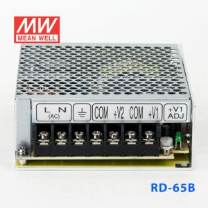 RD-65B台湾明纬5V24V双路开关电源65W直流稳压5V4A+24V2A双组