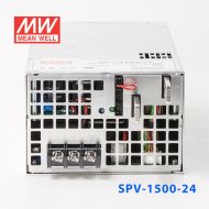 SPV-1500-24 1500W 24V63A 单路输出电压可调PFC明纬开关电源