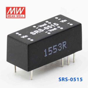SRS-0515  0.5W  5V-15V  稳压单组输出明纬DC-DC转换模块电源