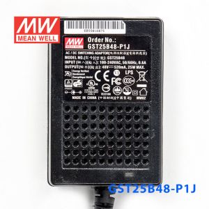 GST25B48-P1J 25W 48V0.52A高效能低空载损耗绿色节能桌上型适配器