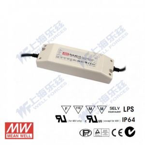 PLN-60-12  60W  12V 5A  恒压+恒流PFC塑壳防水LED电源(恒流值可设定)