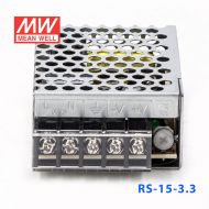RS-15-3.3 15W 3.3V3A 单路输出明纬开关电源(G3系列-高性能内置有外壳) 