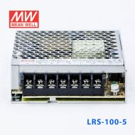 LRS-100-5 90W 5V18A单路输出超薄型低空载损耗明纬开关电源