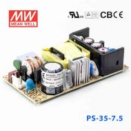 PS-35-7.5  35W  7.5V 4.7A  单路输出无外壳PCB板明纬开关电源