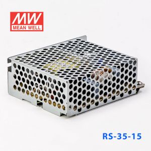 RS-35-15 35W 15V2.4A 单路输出明纬开关电源(G3系列-高性能内置有外壳) 
