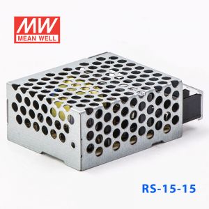 RS-15-15 15W 15V1A 单路输出明纬开关电源(G3系列-高性能内置有外壳) 
