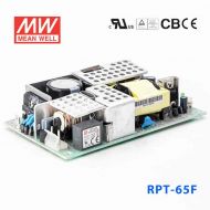 RPT-65F  65W +12V 5.8A +5V 1.5A -12V 0.7A  三路输出无外壳PCB板明纬开关电源
