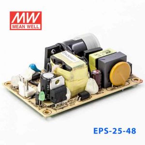 EPS-25-48 25W 48V0.53A 单路输出裸板高效低空载损耗明纬开关电源