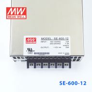 SE-600-12 600W 12V50A 单路输出明纬电源(SE系列-内置有外壳)