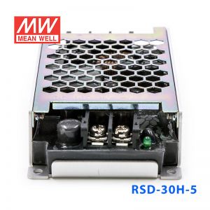 RSD-30H-5 30W 40~160V输入 5V 6A 输出铁道专用明纬DC-DC转换电源