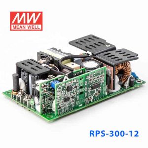RPS-300-12   300W   12V   25A   单路输出PFC微漏电流低空载损耗无外壳医用明纬开关电源